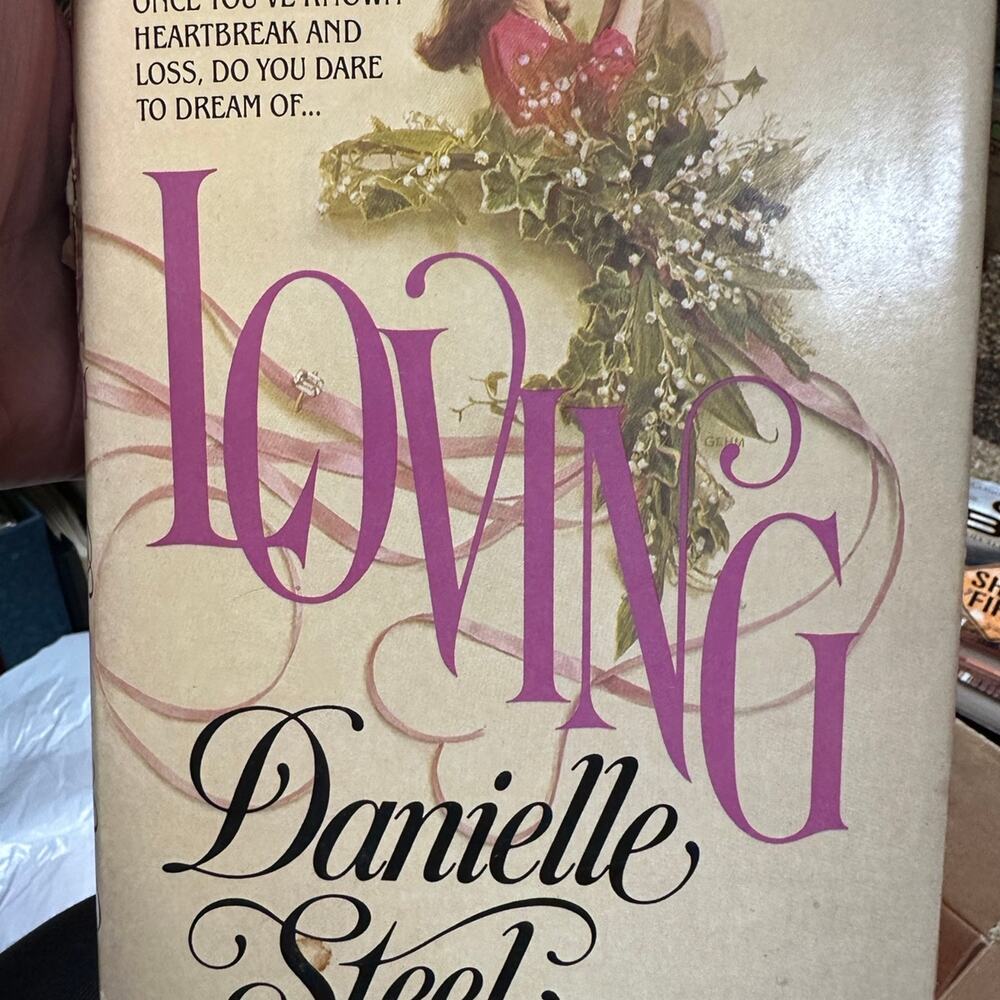 Hardcover‎ Danielle Steel Book titled Loving